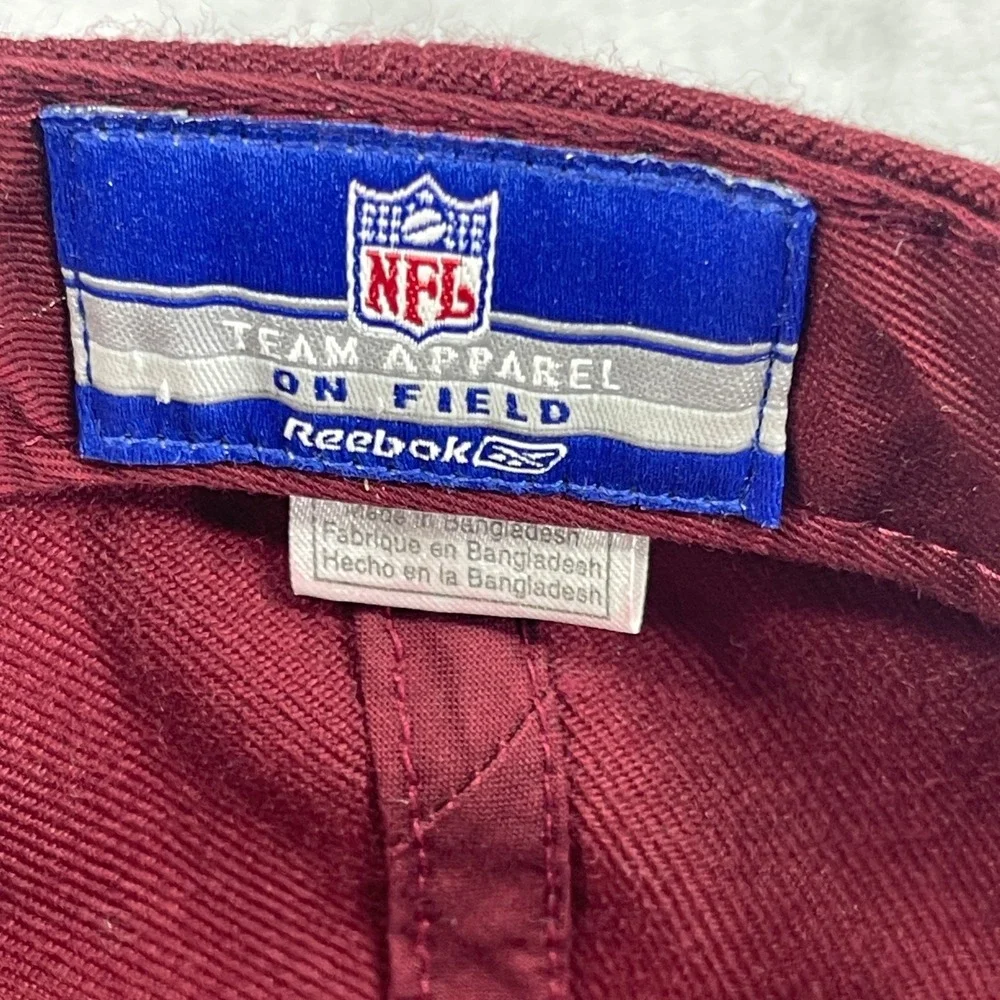 Vintage 90's NFL Washington Redskins Reebok Adjustable Hat On-field Apparel